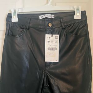 Zara Leather Pants